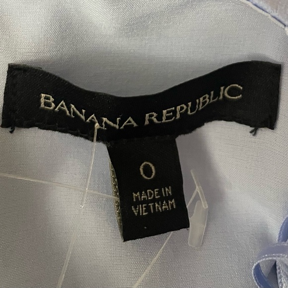 Blue Silk Dress by Banana Republic - Picture 7 of 8